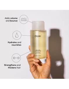 Champú Voluminizador OUAI 295 ml - Cabello Fino con Queratina y Biotina 2