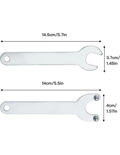 Juego de 12 Llaves de Tuerca Hozzwhoo para Amoladora 2