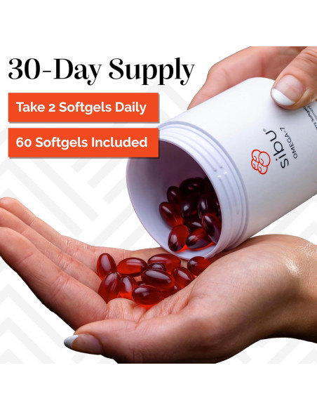 Suplemento Omega-7 Sibu 60 Softgels - Aceite Espino del Mar