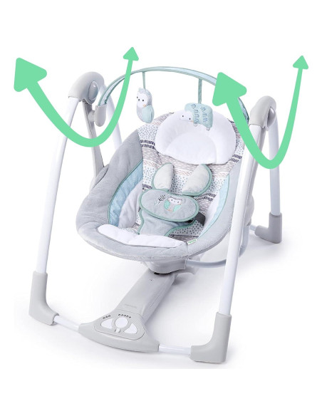 Columpio Portátil Ingenuidad Abernathy para Bebés 0-9 Meses