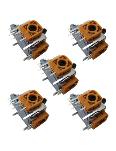 5x Palancas de Pulgar de Silicona Zafina-UP para Joystick PS5