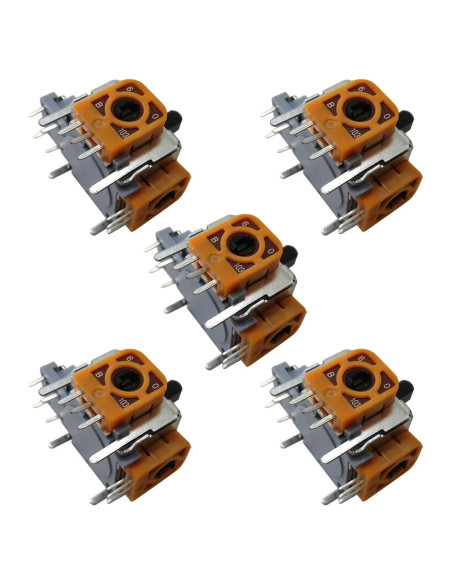 5x Palancas de Pulgar de Silicona Zafina-UP para Joystick PS5