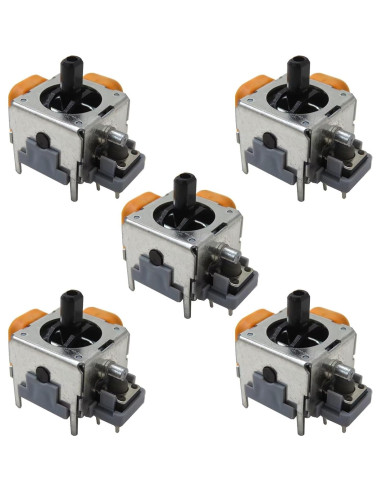 5x Palancas de Pulgar de Silicona Zafina-UP para Joystick PS5