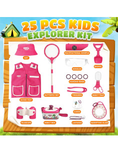 Kit de Explorador de Insectos SMILESSKIDDO 25 Piezas para Niños 2