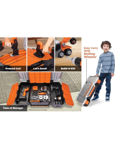 Taller de Herramientas BLACK+DECKER Matrix Junior 25 Piezas 2