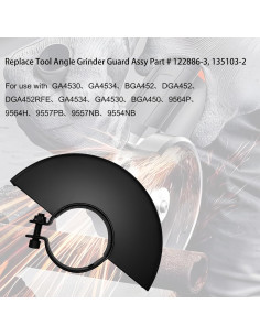 Guardabarros 7" Yutacorex para Amoladoras DEWALT y Makita 2