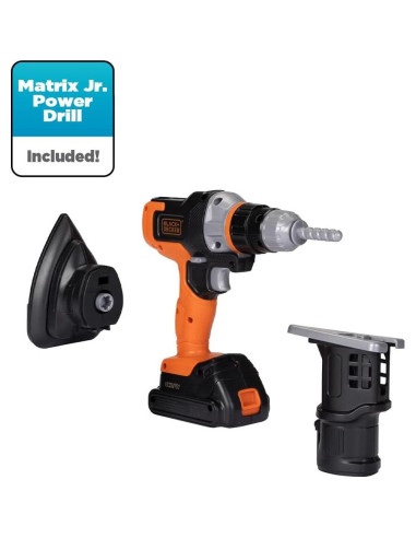 Taller de Herramientas BLACK+DECKER Matrix Junior 25 Piezas