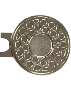 Marcador de Pelota de Golf Giggle Golf con Clip Magnético Verde 2