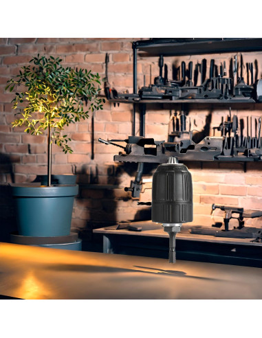 Chuck de Taladro Sin Llave 13mm Ohmmonburged Adaptador