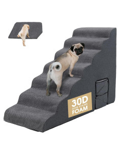 Escaleras para Perros MALOROY 86.1 cm con 4 Rampas Antideslizantes