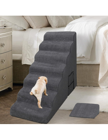 Escaleras para Perros MALOROY 86.1 cm con 4 Rampas Antideslizantes