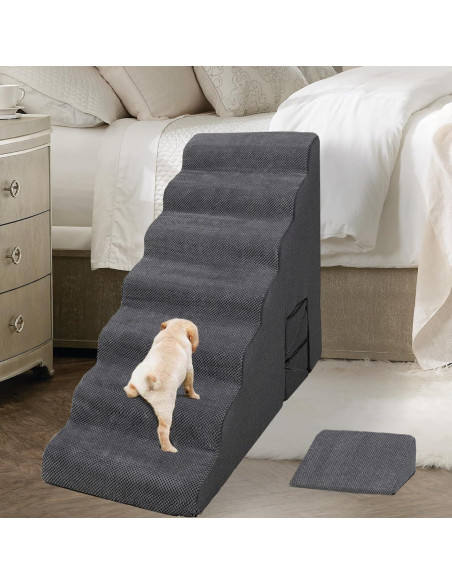 Escaleras para Perros MALOROY 86.1 cm con 4 Rampas Antideslizantes