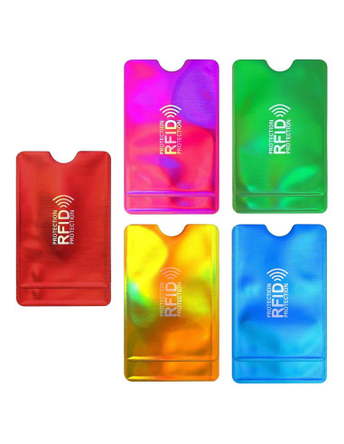 10 Fundas Bloqueadoras RFID GEEHUA para Tarjetas de Crédito