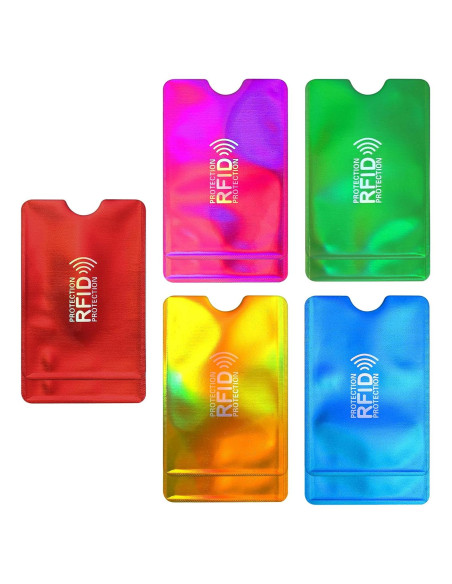 10 Fundas Bloqueadoras RFID GEEHUA para Tarjetas de Crédito