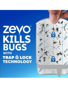 Recarga trampa insectos voladores Zevo - 2 cartuchos 2