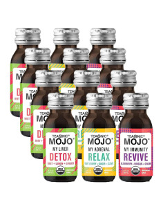 Shots de Bienestar Orgánicos Teaonic - Paquete Variado 12x59ml