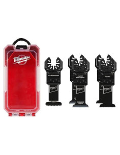 Kit de Cuchillas Oscilantes Milwaukee 5 Piezas Titanio