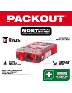 Kit de Primeros Auxilios Milwaukee 79PC IP65 PACKOUT 2
