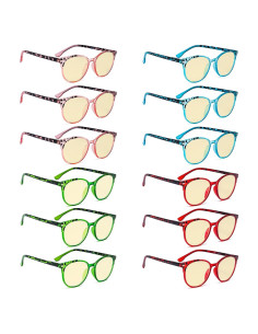 Gafas de Lectura Eyekepper 12 Paquete Bloqueo Luz Azul +0.00