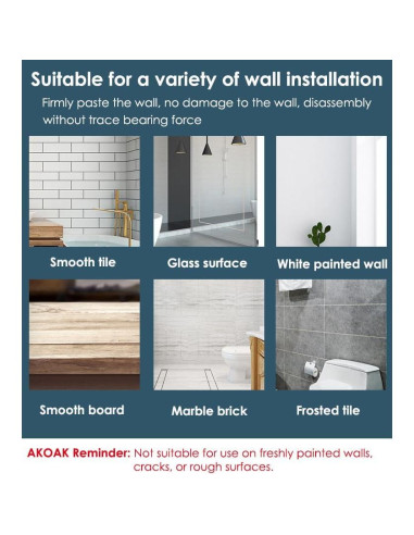 Soporte de Control Remoto Montado en la Pared AKOAK Rosa