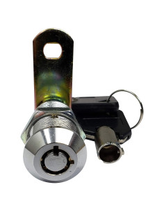 Cerradura Cam Tubular Admiral 32mm Cromo con 2 Llaves