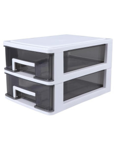 Armario de Almacenamiento Doble Capa BESPORTBLE 21.3x15x13 cm