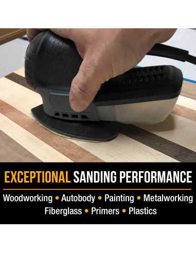 Discos de Lijado Dura-Gold 400 Grit Triangular - Caja 24