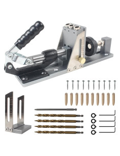Kit de Plantilla de Agujeros RATTMMOTOR DWQ40-B para Carpintería