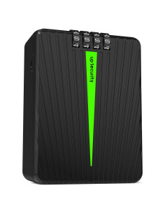 Caja de Seguridad Pequeña UP Security con Combinación, Negra