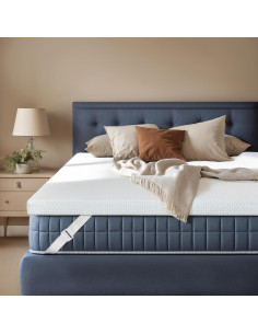 Colchón Twin Hokway 3 Pulgadas Espuma Viscoelástica con Gel 2