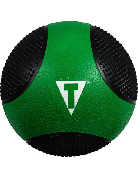 Balón Medicinal de Goma Title Boxing 6.80 kg Verde/Negro
