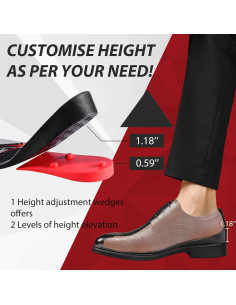 Plantillas de Aumento de Altura Bacophy Ajustables 3.05 cm 2