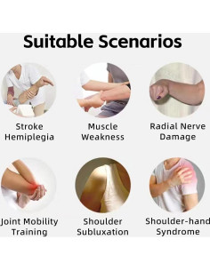 Patineta de Rehabilitación CRAZY ROSA SRS001 para Hombro y Codo 2