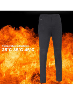 Pantalón Térmico USB Brrnoo Unisex con 3 Niveles de Calor 2