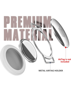 Collar para Gato Sucegi con Soporte para AirTag Caqui 2