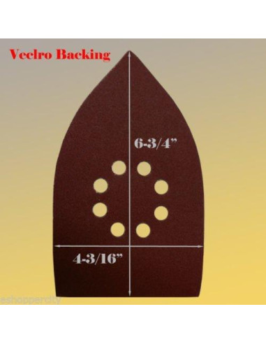 30 Lijas de Papel de Lija para Detalle MTP 10.5x17.1 cm Granos 80-320