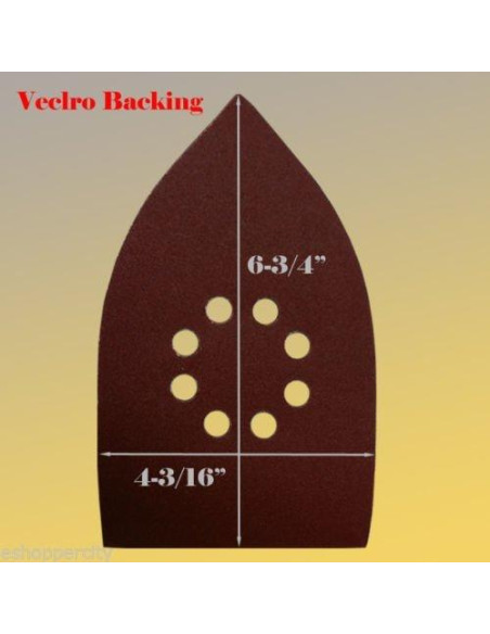 30 Lijas de Papel de Lija para Detalle MTP 10.5x17.1 cm Granos 80-320