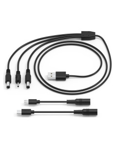 Cargador de Collar de Choque HOUTQPLE 5-en-1 USB para Perros