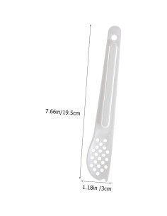 Cucharón Ranurado Ergonomico PRETYZOOM para Conservas 19.5cm 2