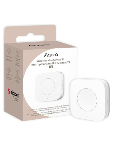 Interruptor Mini Inalámbrico Aqara T1 Zigbee 3.0 con Soporte OTA