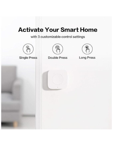 Interruptor Mini Inalámbrico Aqara T1 Zigbee 3.0 con Soporte OTA