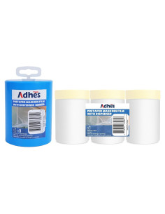 Película de enmascarar adhesiva 550mm x 33m con dispensador