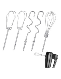 Juego de 5 Batidores de Repuesto BLACK+DECKER BDJBQ