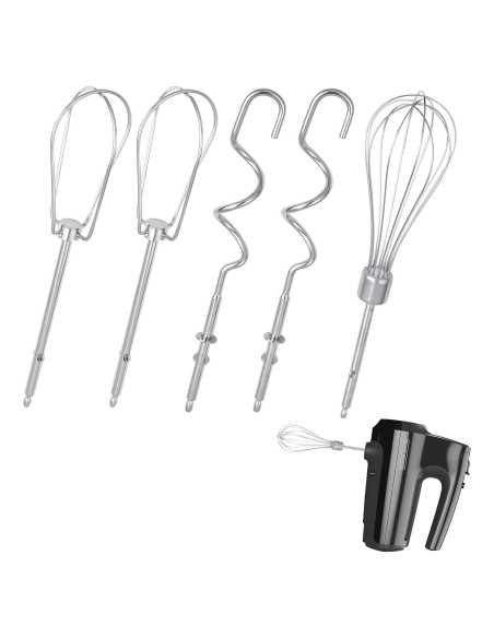 Juego de 5 Batidores de Repuesto BLACK+DECKER BDJBQ