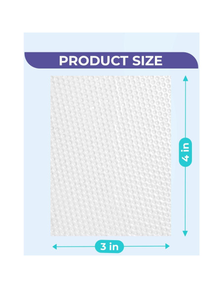 Vendaje Transparente Conkote de Silicona 10x7.6cm - Caja de 10