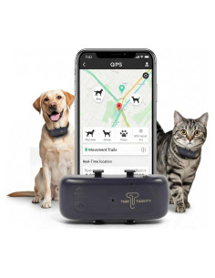 Rastreador GPS para Mascotas Two Twenty TT04 - Ligero y Recargable