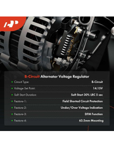 Regulador de Voltaje A-Premium para Toyota Tacoma y Yaris 2