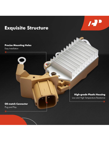 Regulador de Voltaje A-Premium para Toyota Tacoma y Yaris