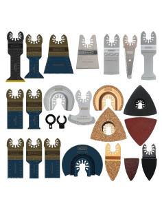 Kit de 120 Piezas Accesorios Multitool XXGO Carburo y Diamante