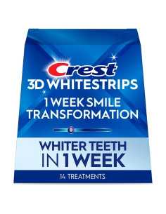 Tiras Blanqueadoras Crest 3D White Glamorous - 28 unidades